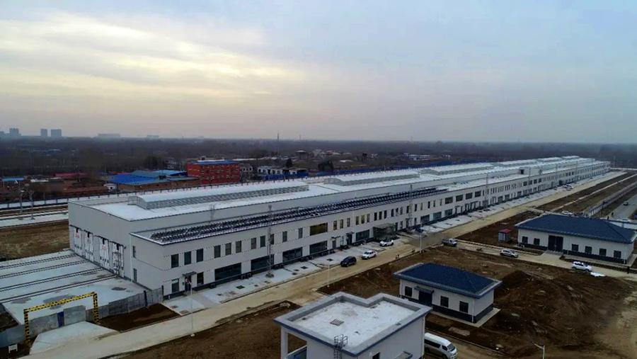 圖為雄安動(dòng)車運(yùn)用所。