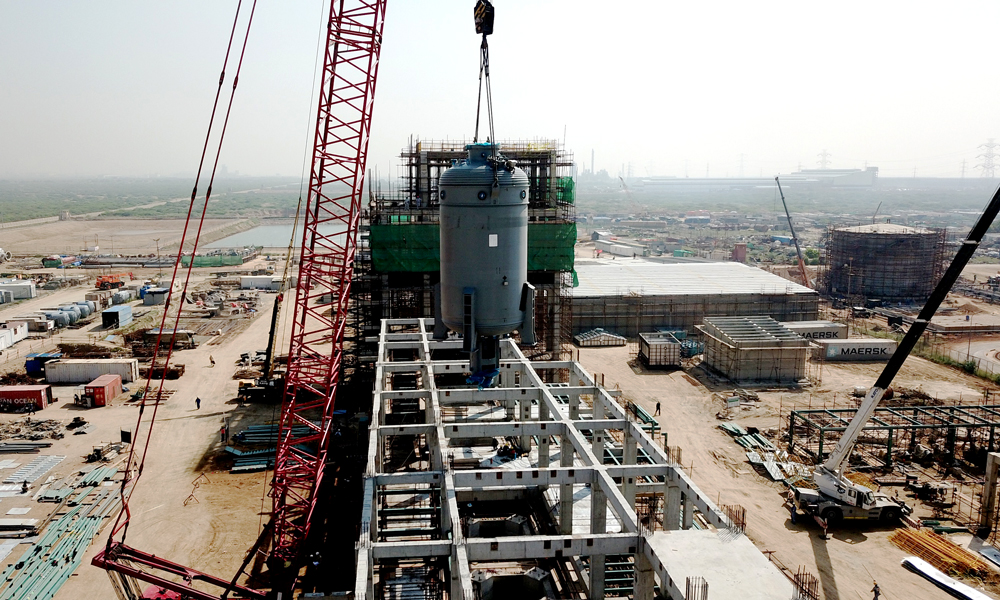 巴基斯坦PVCIII擴(kuò)建項(xiàng)目是“一帶一路”倡議提出后，中國(guó)化學(xué)工程所屬天辰公司在巴基斯坦承攬的第一個(gè)EPC總承包項(xiàng)目，也是與業(yè)主安格魯公司合作完成的PVC二期項(xiàng)目后，重返當(dāng)?shù)厥袌?chǎng)的又一個(gè)大型項(xiàng)目。