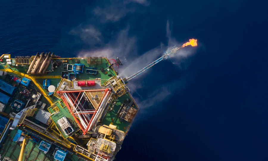 本次測試應用管柱內自循環式射流泵工藝，為低孔滲、高凝點油藏的測試評價提供了更高效的解決方案。圖為測試現場。