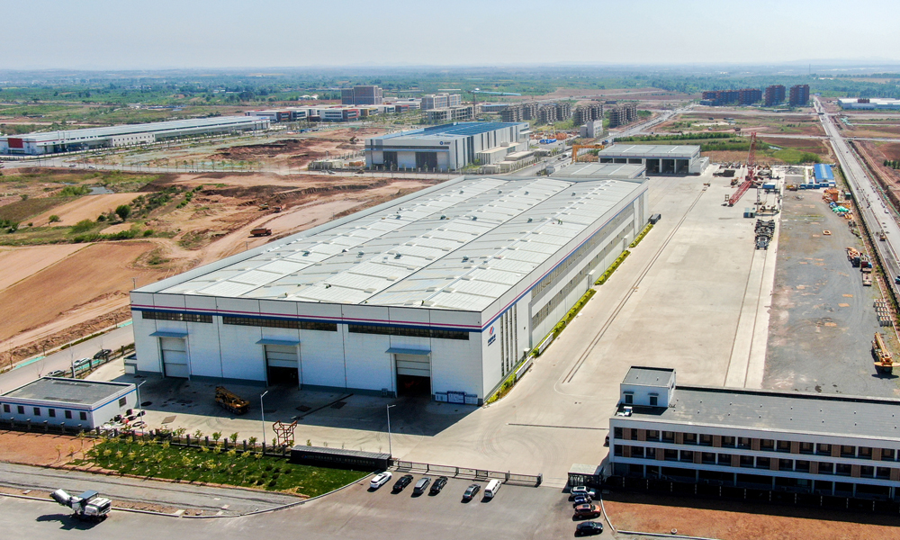 建設中的太平灣風電產業園。