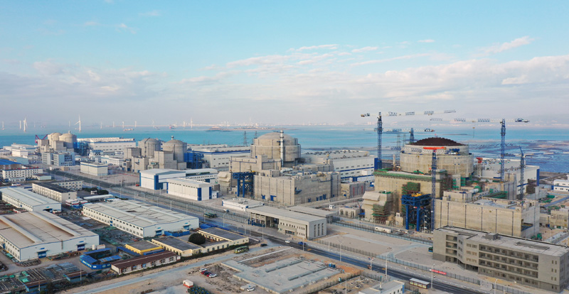 圖為1月4日拍攝的福清核電全景圖。（新華社發(fā)）